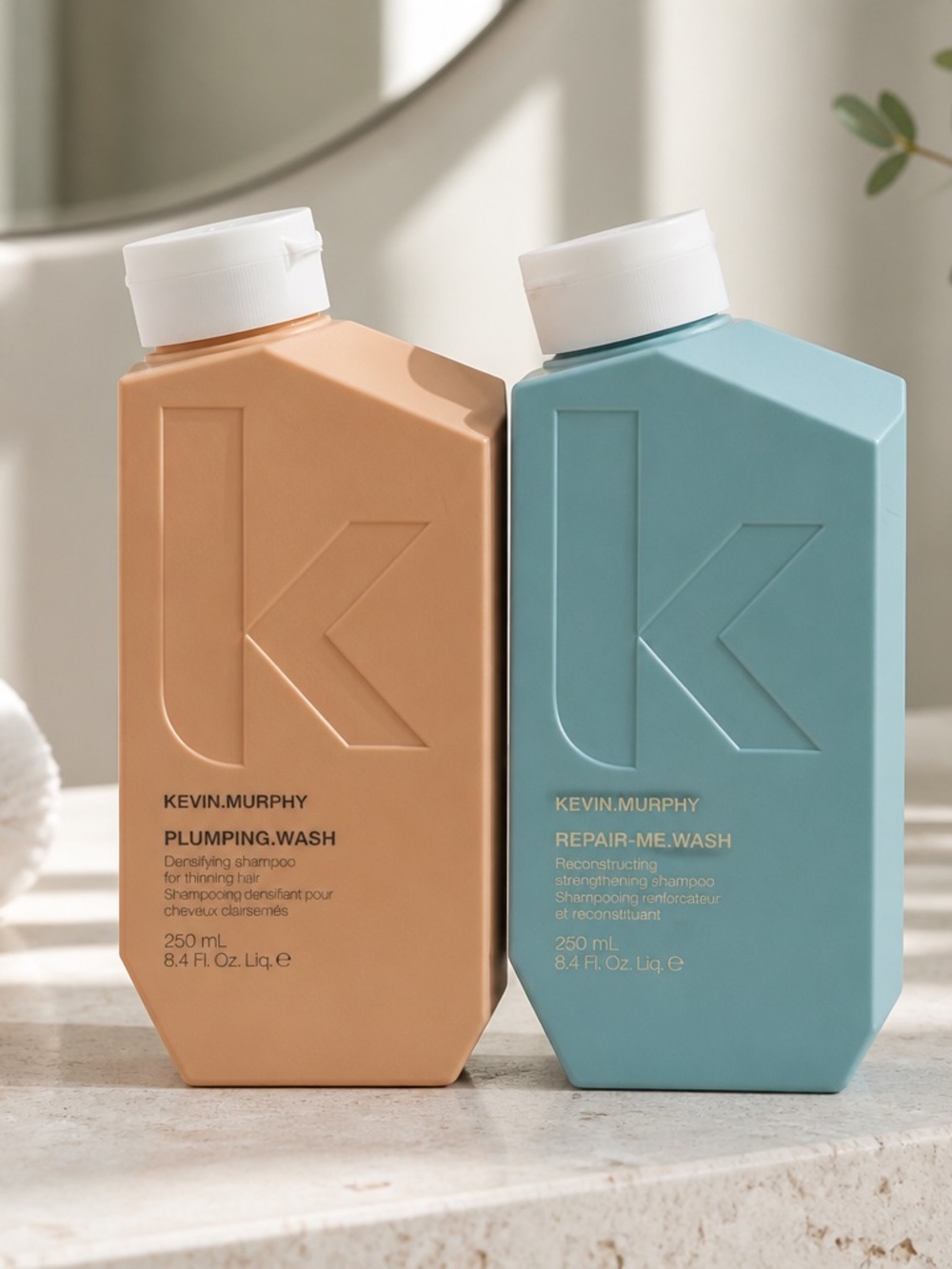 KEVIN.MURPHY  Plumping.Wash & Repair-Me.Wash New Sealed 8.4 oz each ##